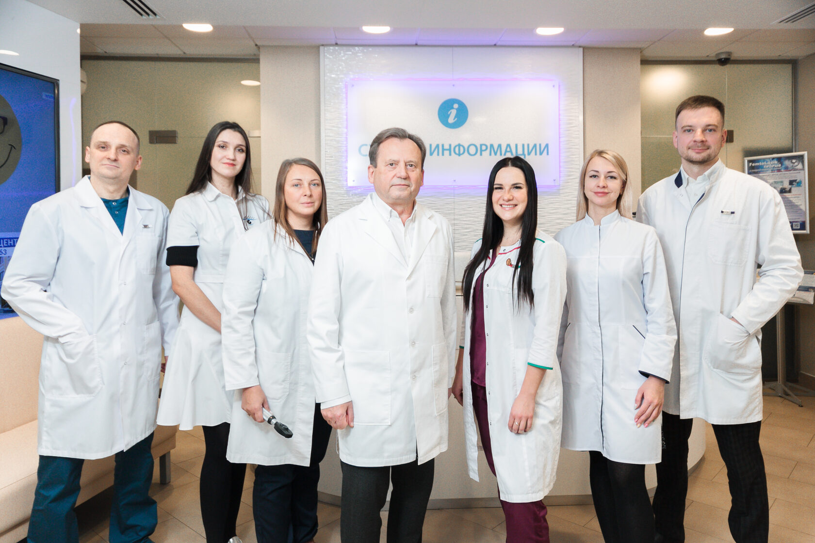 Современный интерьер клиники